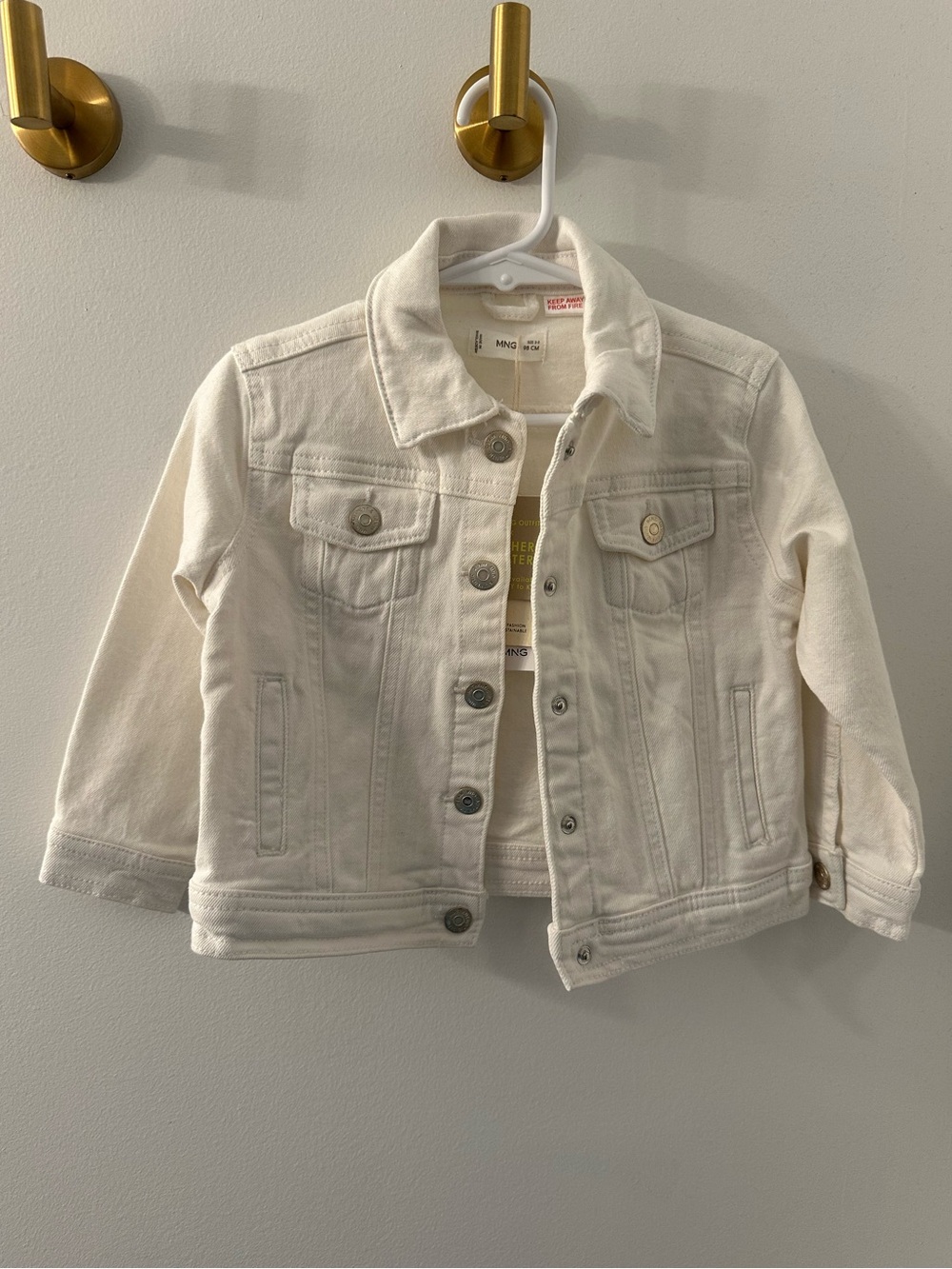 NWT Mango Toddler denim jacket